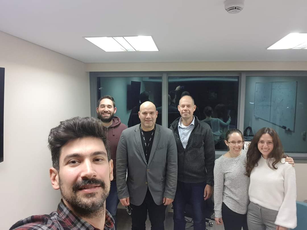 Visit from the Vision6 team