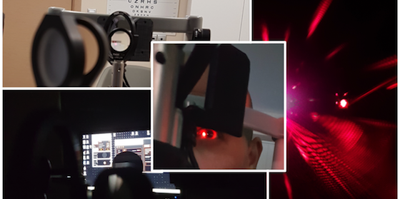 Προσομοιωτής όρασης στο Athens Eye Hospital